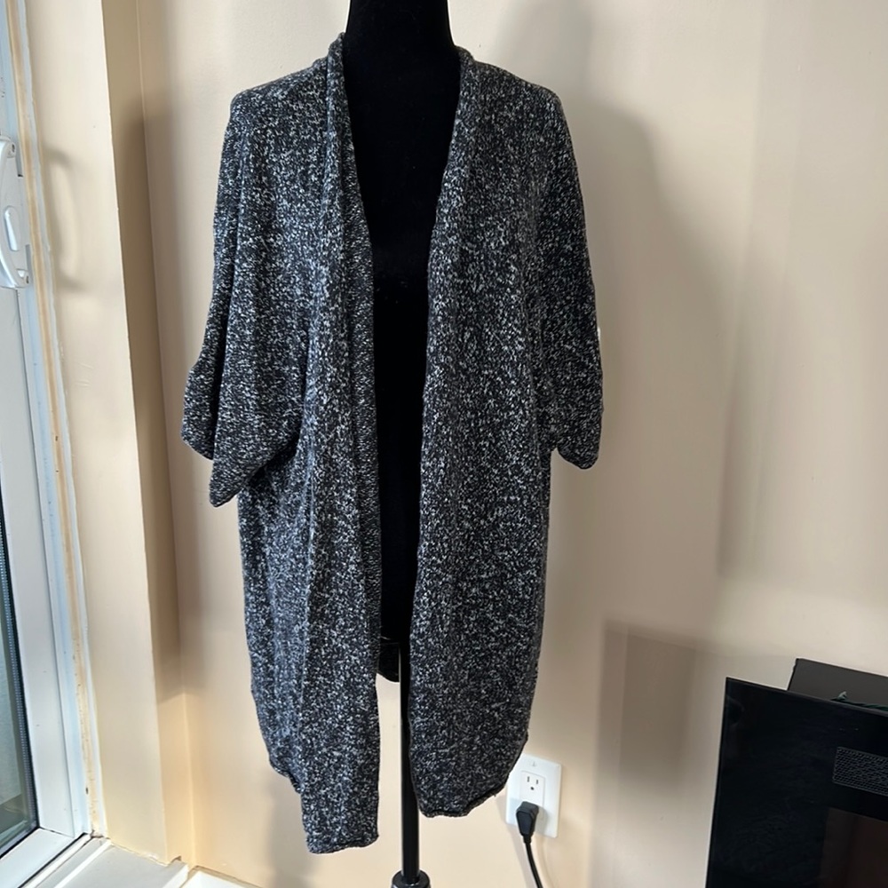 OAK + FORT Open front Cardigan